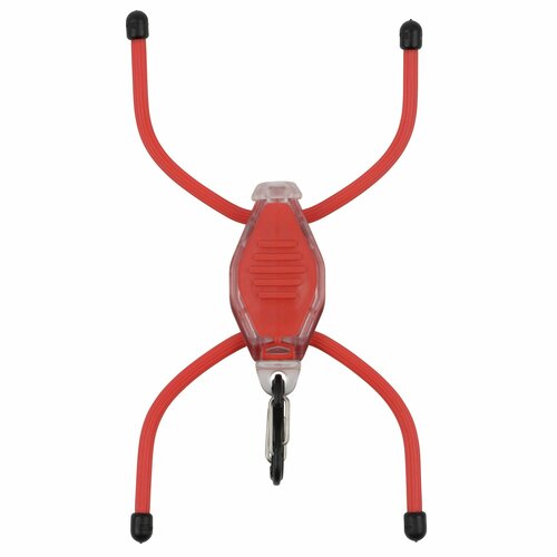 фото Светодиодный брелок с креплением gear tie nite ize buglit micro flashlight - красный