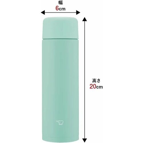 Термос ZOJIRUSHI SM-MA35-AL из нержавеющей стали, бирюзовый, 350 мл