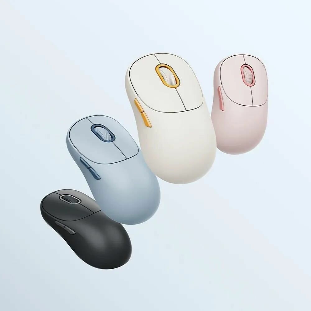 Беспроводная компьютерная мышь Xiaomi Wireless Mouse 3 Dark Gray (XMWXSB03YM) - фото №9