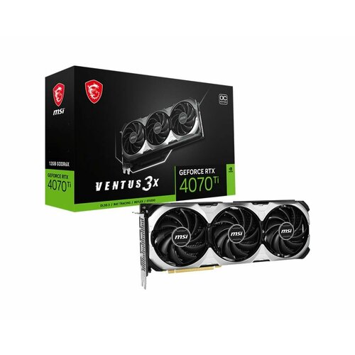 Видеокарта MSI RTX4070Ti VENTUS 3X E1 12GB OC RTL 9009500₽