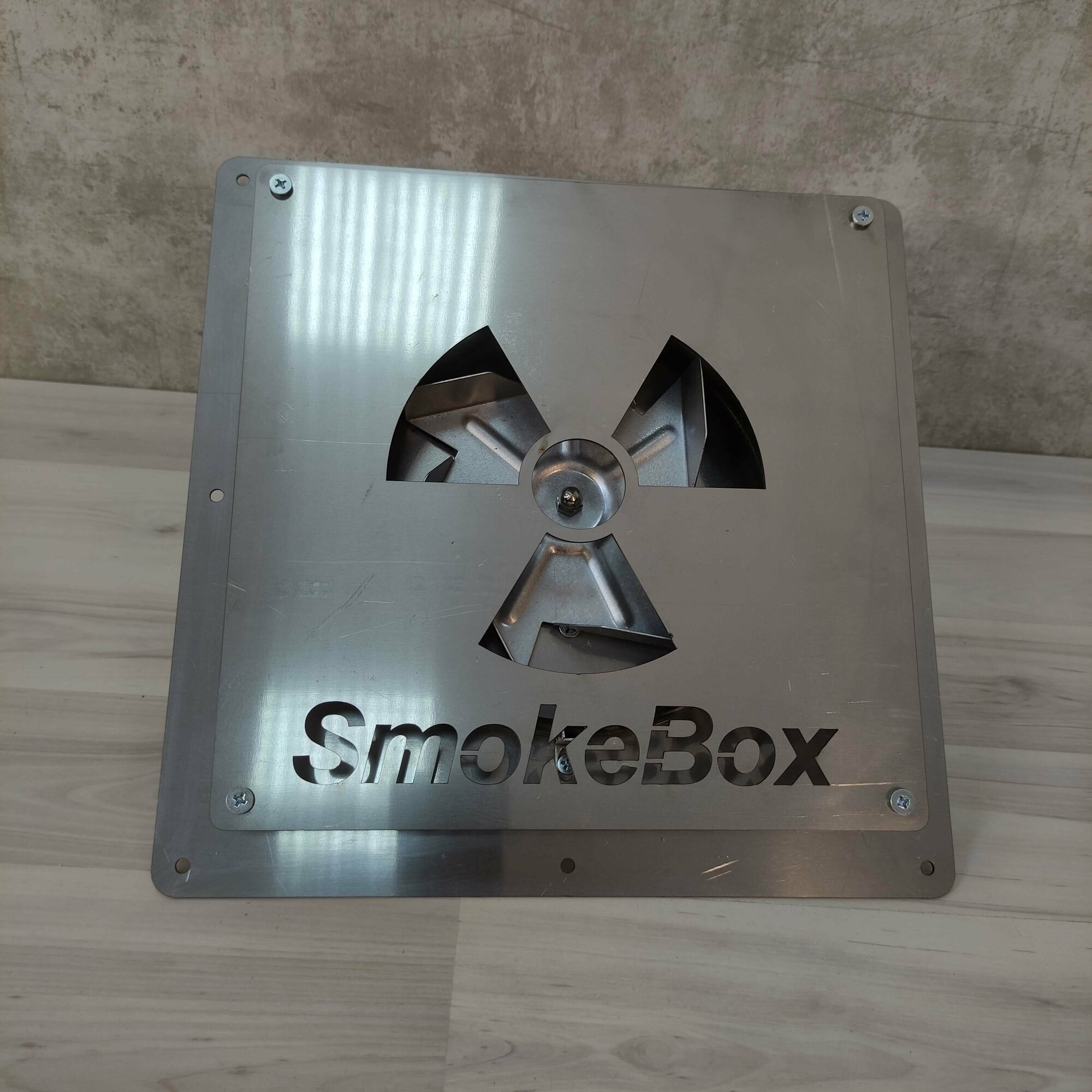 Конвекция для коптильни SMOKEBOX ТЭН 2кВт + мотор конвекции ось 25мм