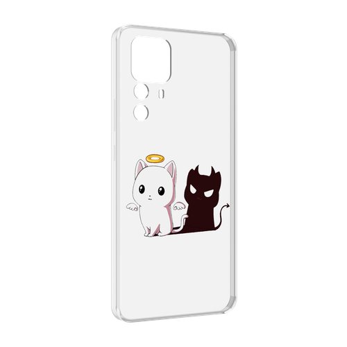 Чехол MyPads котик-с-злой-тенью для Xiaomi 12T Pro задняя-панель-накладка-бампер чехол mypads котик с злой тенью для xiaomi redmi 10a задняя панель накладка бампер