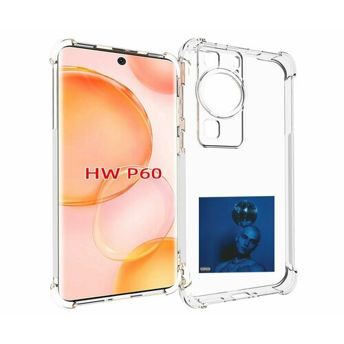 Чехол MyPads Страха нет OFFMi для Huawei P60 задняя-панель-накладка-бампер