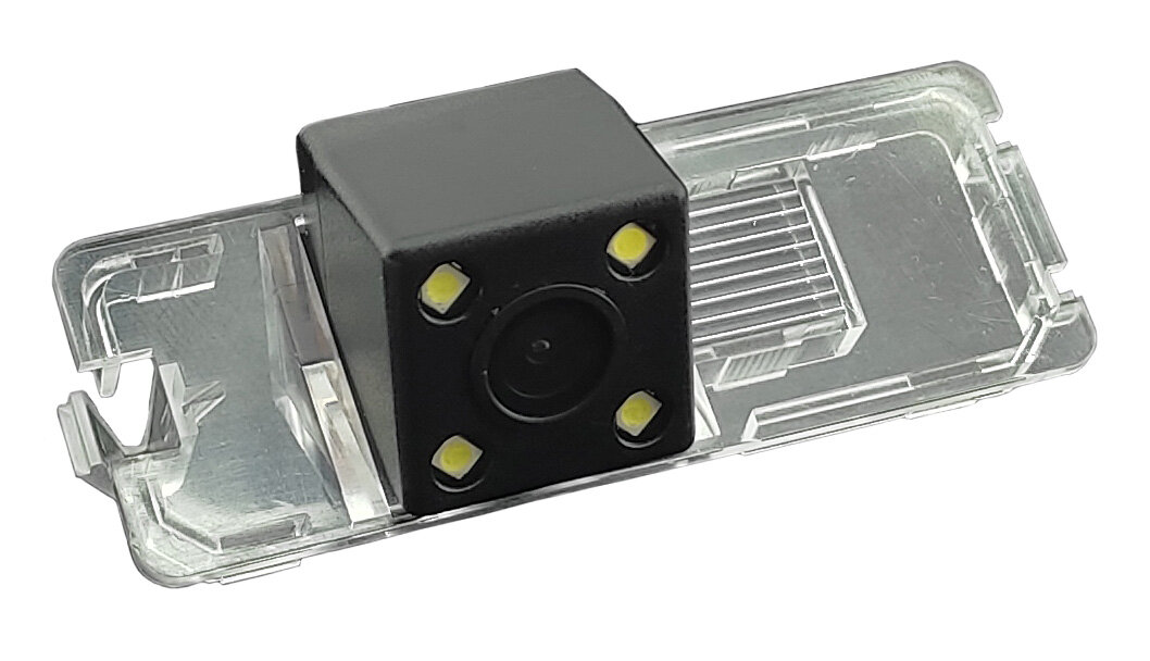 Камера заднего вида 4 LED cam-063 Volkswagen Polo sedan (обычная подсветка), Golf 7, Passat, Multivan T5 (2005-2010)