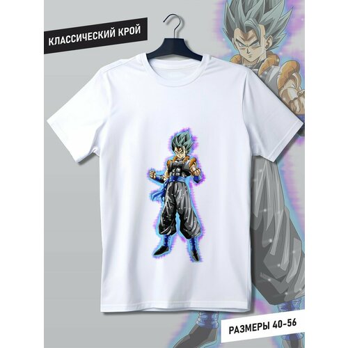 фото Футболка, размер l, белый будь на стиле