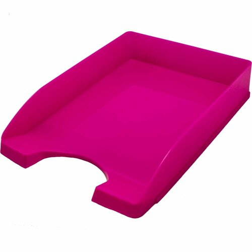 Горизонтальный лоток осколпласт классика розовый 204-11