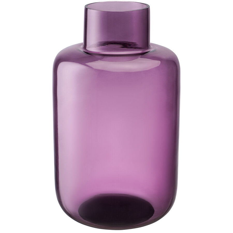 фото Ваза Crumpl, 20 см, серая