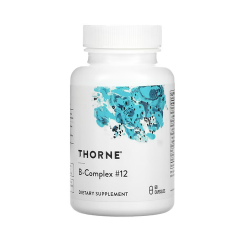 фото Thorne, комплекс группы b, 60 капсул thorne research