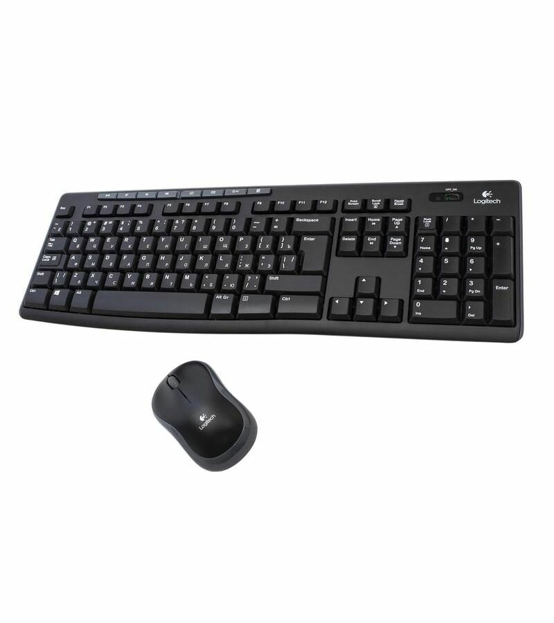 Комплект клавиатура + мышь Logitech Wireless Combo MK270