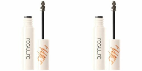 Focallure Гель для бровей Fluffmax Tinted Brow Mascara, Тон 02, 4 г, 2 шт