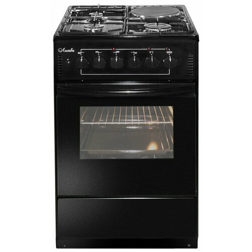 Плита комбинированная Лысьва ЭГ 13Г01-2У черный бкрышки 1735300₽