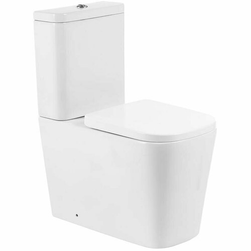 Унитаз BelBagno Albano BB120CPR/BB120SC без бачка с сиденьем Микролифт унитаз напольный belbagno albano с сиденьем микролифт bb120cpr bb120sc