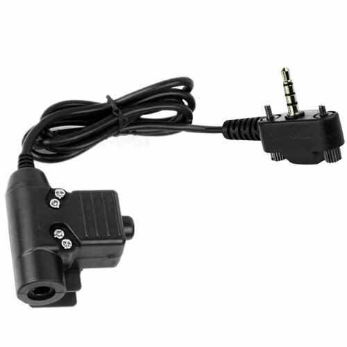 Кнопка активации радиосвязи PTT U94 для радиостанции Motorola VX-Ser tac sky u94 v2 ptt motorola 2 way ver 2pin plug аксессуары для наушников ptt v2 u94 тактическая гарнитура walkie talkie apter