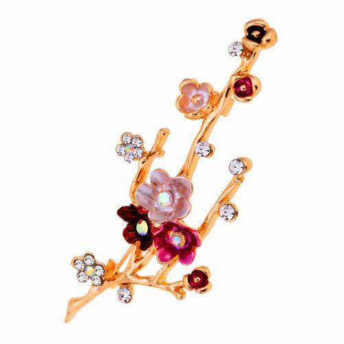 Брошь Ice&High, золотой