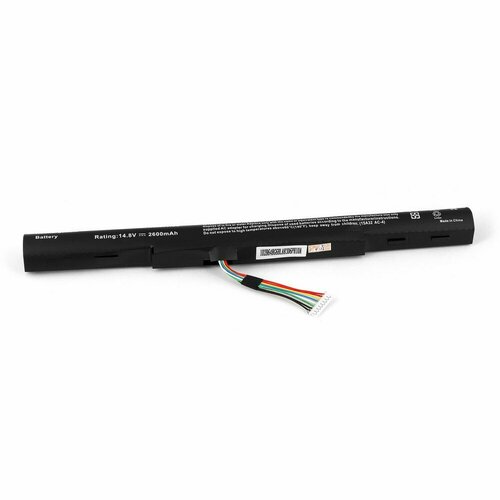 аккумуляторная батарея для ноутбука acer aspire e5 422 e5 472 al15a32 14 8v 2500mah oem черная Аккумулятор для ноутбука Acer Aspire E5-422, E5-522, E5-722, ES1-420, ES1-421, V3-574. AL15A32.