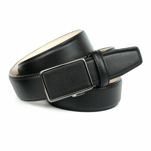 фото Ремень anthoni crown, размер 110, черный