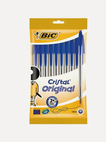 Изображение товара Набор ручек шариковых Cristal Original , синие