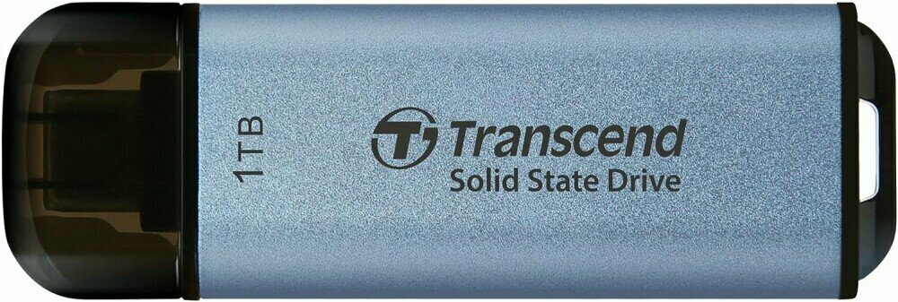 Твердотельный накопитель Transcend ESD300 1Tb Light Blue TS1TESD300C — фото 7