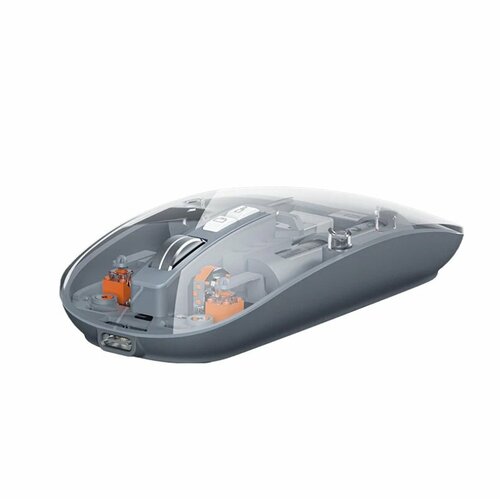 Беспроводная мышь Recci Space Capsule Multimode Wireless Mouse, 2.4G/BT5.1, 500 mAh, DPI 800-1600