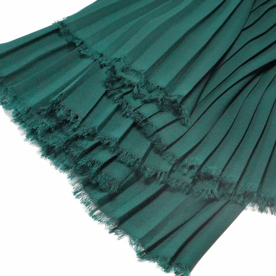 Ткань Креп-шифон для пошива плиссированной юбки миди МА0608/Paradise Bird (1 метр)