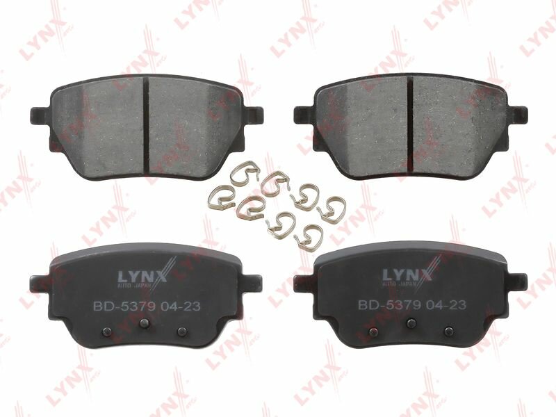 LYNXauto Колодки тормозные дисковые задние для MERCEDES-BENZ A-CLASS (W177) A 180 d (177.003) 2018-03