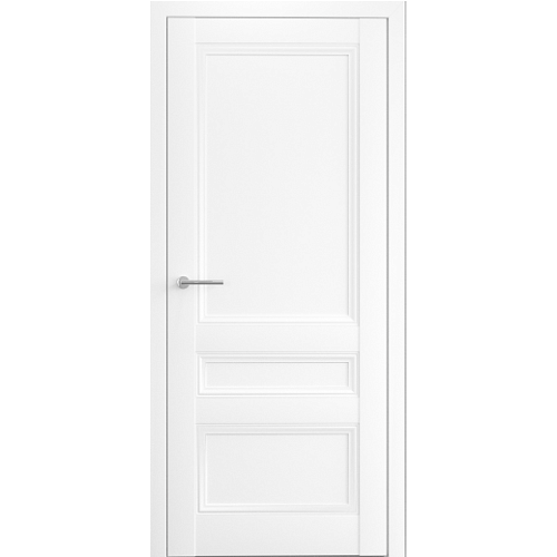 Межкомнатная дверь (дверное полотно) Albero Византия покрытие Vinyl / ПГ Белый 60х200 межкомнатная дверь комплект albero неоклассика 1 покрытие эмаль пг латте 60х200