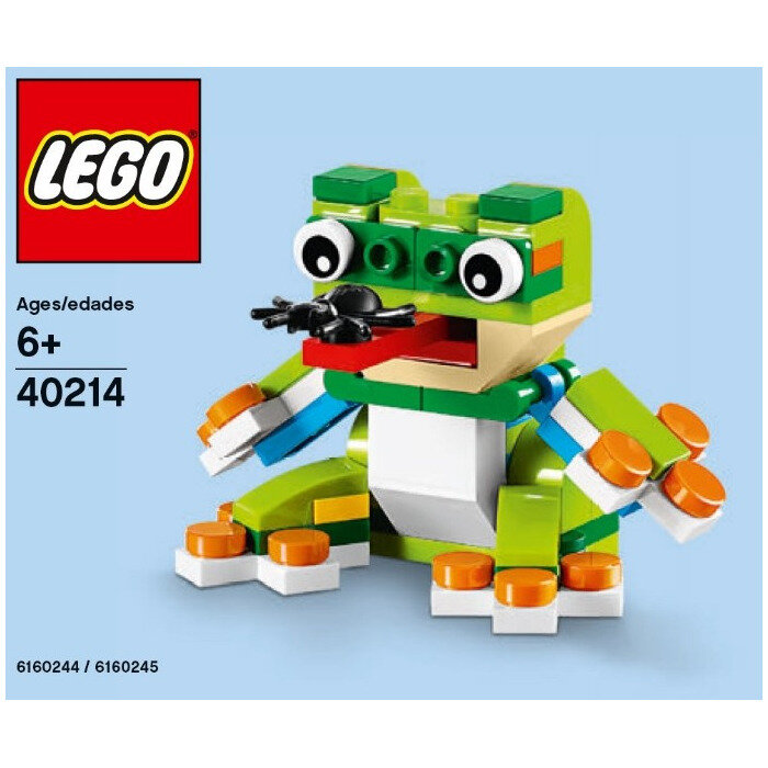 Конструктор Lego polybag 40214 Лягушка 60 дет