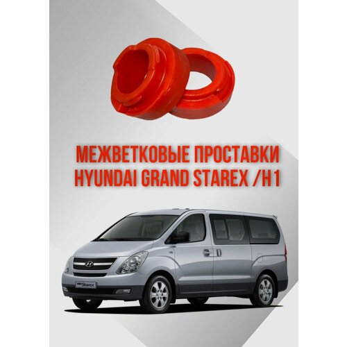 Проставки полиуретановые +25 Hyundai Grand Starex/H1