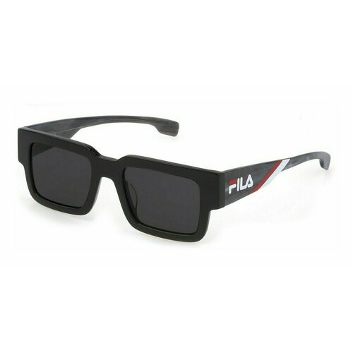 Солнцезащитные очки Fila, серый, черный