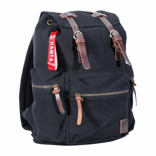 HANTA Nature Backpack Canvas 20 L black