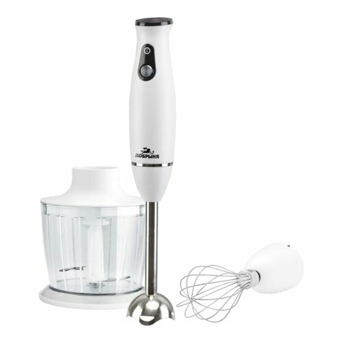 Блендерный набор Добрыня DO-2331 венчик чоппер стальная насадка 1000Вт 255100₽