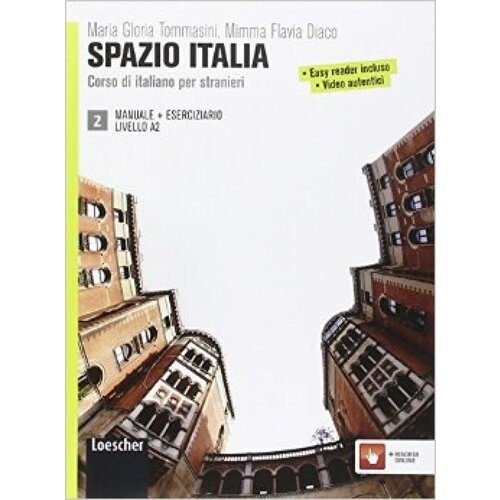 Spazio Italia: Manuale + Eserciziario 2 (A2)