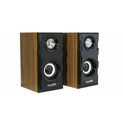 Компьютерная акустика FaisON FT-616 коричневый 81300₽