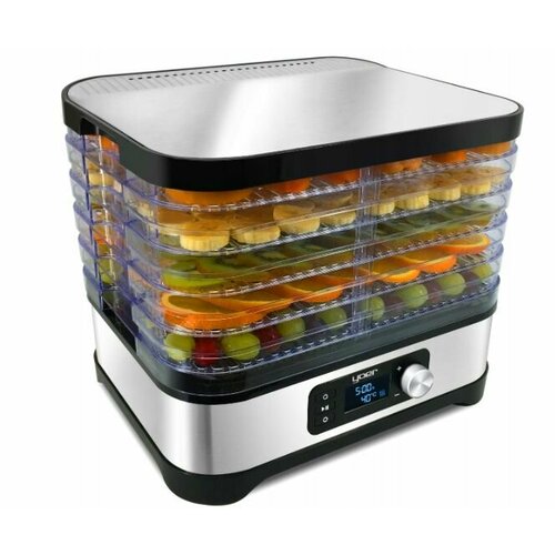 Сушилка для овощей и фруктов Yoer VitaSave 450 Вт серебристый 1403400₽