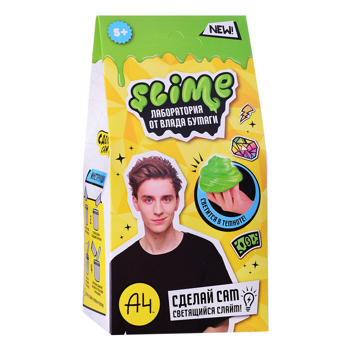Slime лаборатория, магнитный, 100 г. Волшебный мир - фото №20