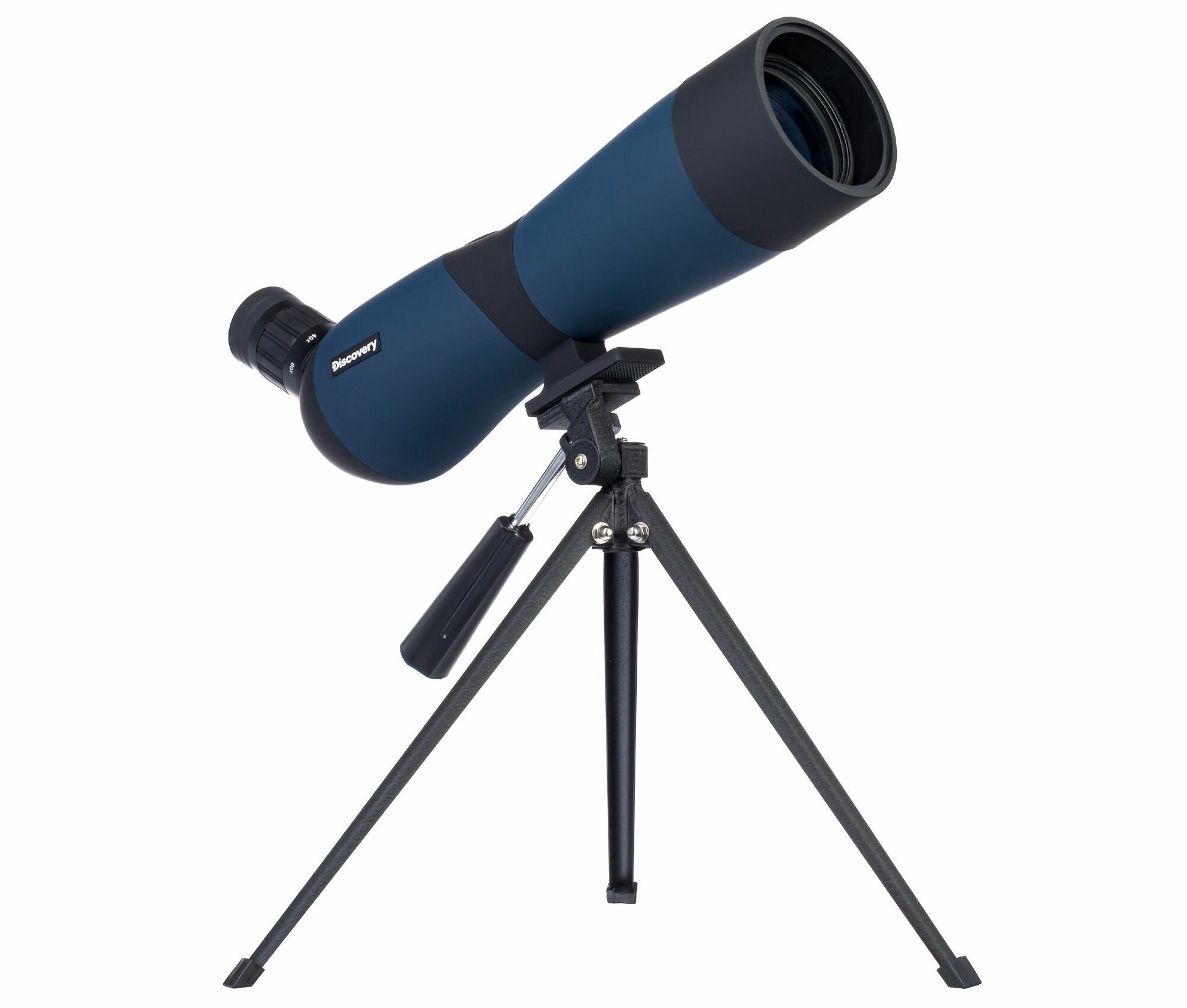 Зрительная труба Discovery Range 60 рефрактор d60 60x синий/черный - фото №5