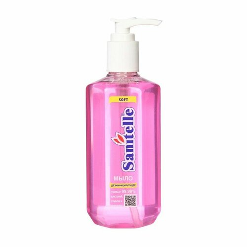 Sanitelle Жидкое мыло для рук Sanitelle Soft дезинфицирующее 300 мл 492₽