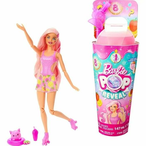 Кукла Barbie Сочные фрукты Эрдбирлимонад в непрозрачной упаковке (Сюрприз)