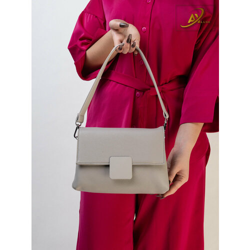 фото Сумка клатч , фактура гладкая, коричневый ayluxe