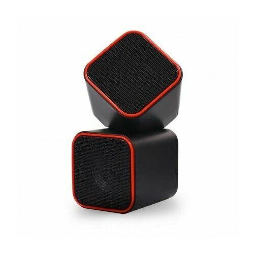 Акустическая система Smartbuy CUTE USB2 3Вт черно-оранжевая 87000₽