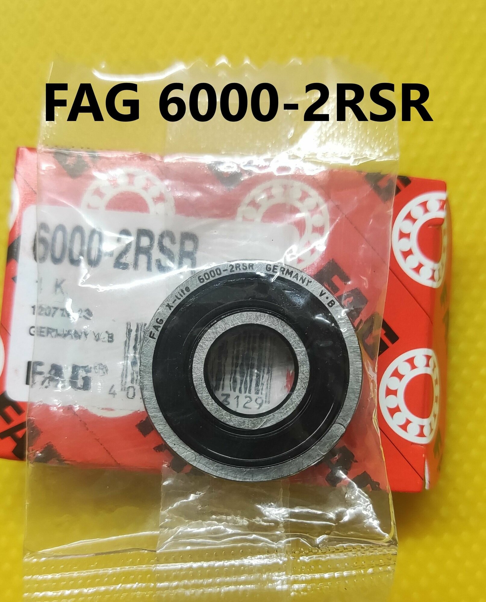 Подшипник FAG 6000-2RSR (10x26x8)