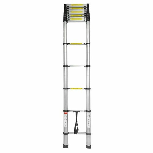 Лестница-стремянка телескопическая Forsage односекционная алюминиевая лестница sevenberg 1х7