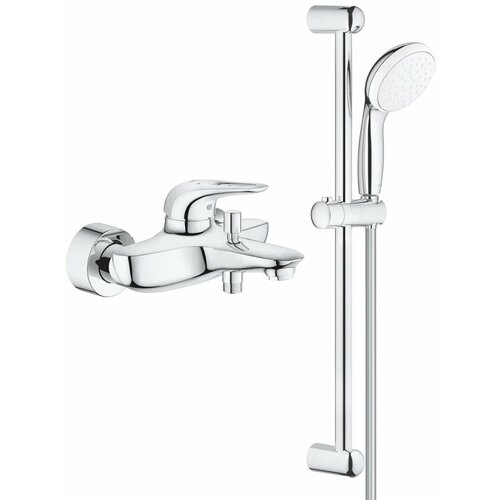 Смеситель для ванны Grohe Eurostyle New 33591003 + 27924001