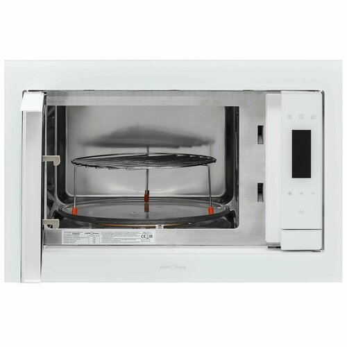 Встраиваемая микроволновая печь KRONA ESSEN 60 WH DOTS белый 31 л дисплей гриль 2929000₽