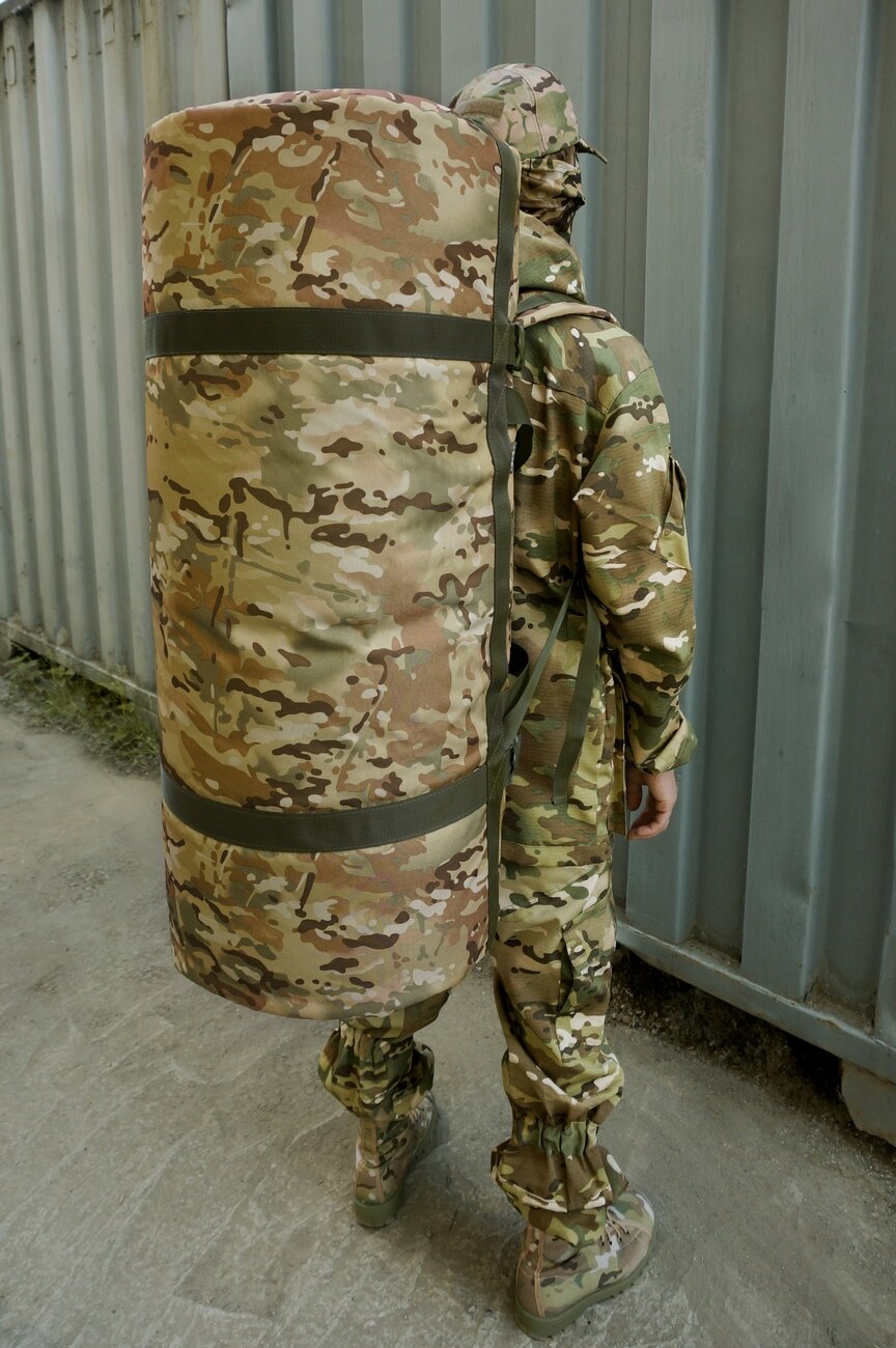 Баул армейский "Варяг", 120 литров. Цвет: мультикам. — фото 1