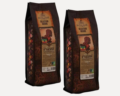 Изображение товара Кофе в зернах "Broceliande", Ethiopia Organic, арабика, средняя обжарка, 1кг, 2шт.