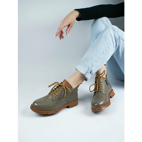 фото Ботинки 365, размер 40, коричневый