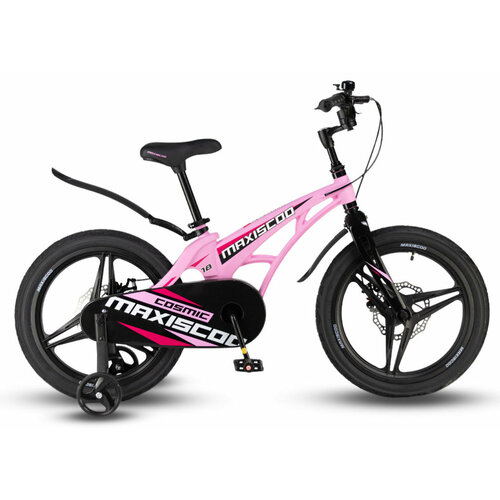 Детский велосипед Maxiscoo Cosmic Deluxe 18 2024 18 Розовый 110-125 см 1890000₽