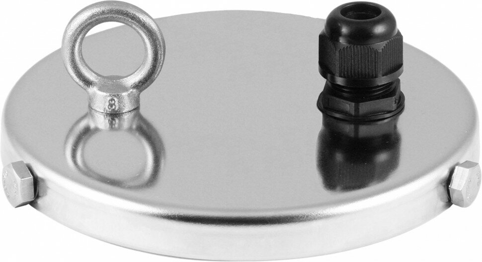 Крышка для скважины диаметром от 125-140 мм. Нерж сталь. WC-133, (OD-133-C)