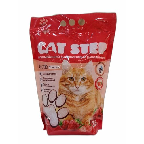 Силикагелевый наполнитель CAT STEP 3.8л